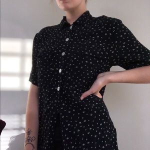 90’s Y2K Floral Button Up